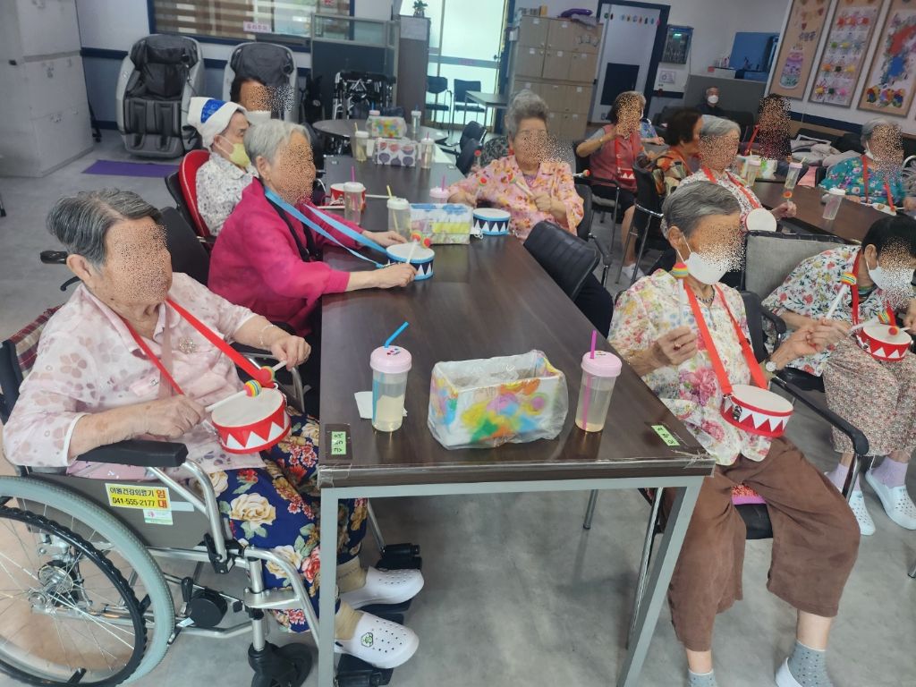 2025.8.7 음악활동(주야간보호센터)