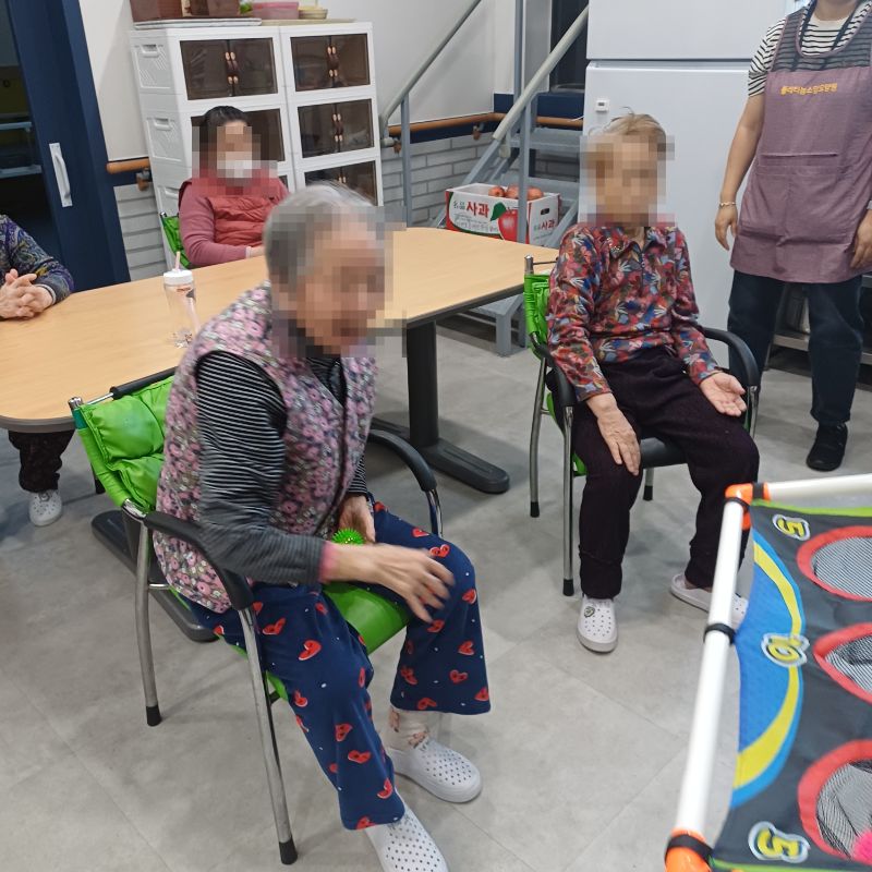 2025년 11월 29일 탱탱볼던지기(요양원)